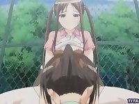 A guy named Khayam teaches girls to play tennis, simultaneously seducing them. Hentai sex