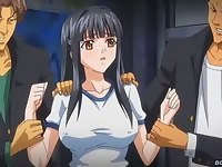 RinXSen: Hakudaku Onna Kyoushi to Yaroudomo. Hentai girl gets caught by horny guys from school, and gets her body used as it should